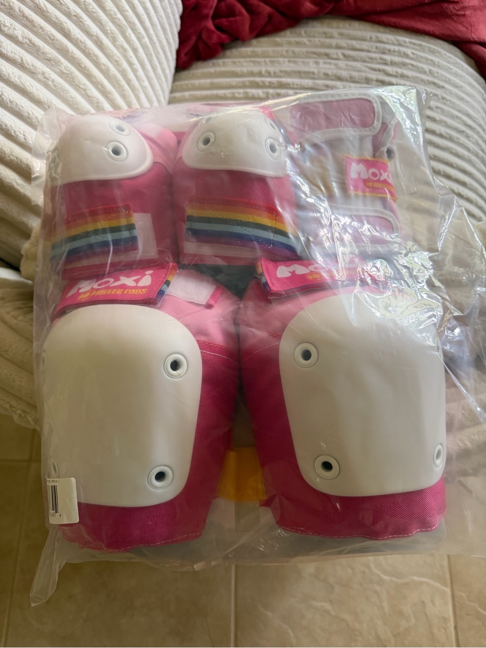 Moxi Pads Pink Protective Knee and Elbow Pad Set